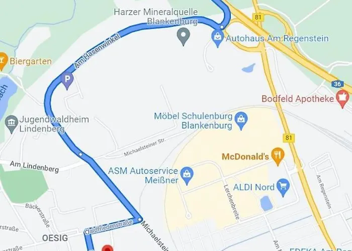 Rosi Semesterbostad Blankenburg (Harz)